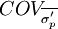 COV_{\overline{\sigma^'_p}}