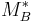 M^*_B