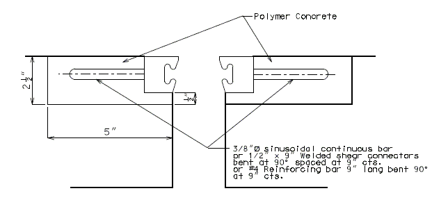 Image:751.13 Strip Seal Expansion Joint System- Polymer Concrete ...