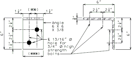 751.14 connection angle details-front elevation and section thru angle.gif