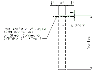 751.40 Slab Drain Details (Variable Depth Girders) Typ Section Straight Drain.gif