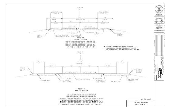 237.4 Plan-Profile Sheets - Engineering Policy Guide