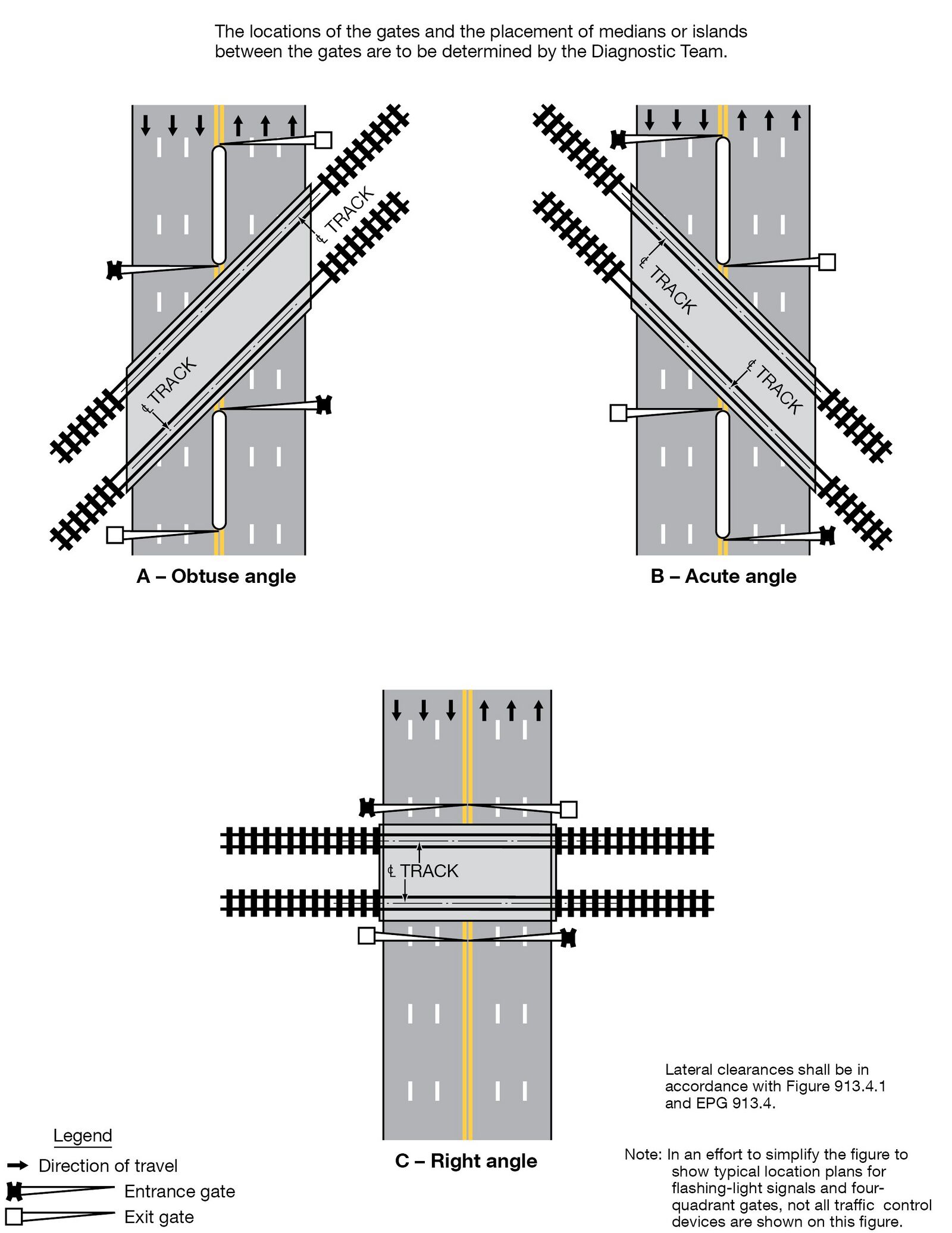 913.4 Flashing-Light Signals, Automatic Gates, and Traffic Control ...