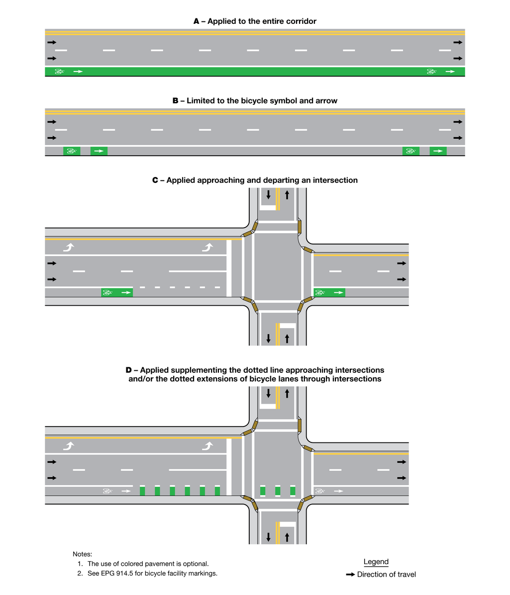 File:Figure 620.7.6 Examples of Green-Colored Pavement Applications.png ...